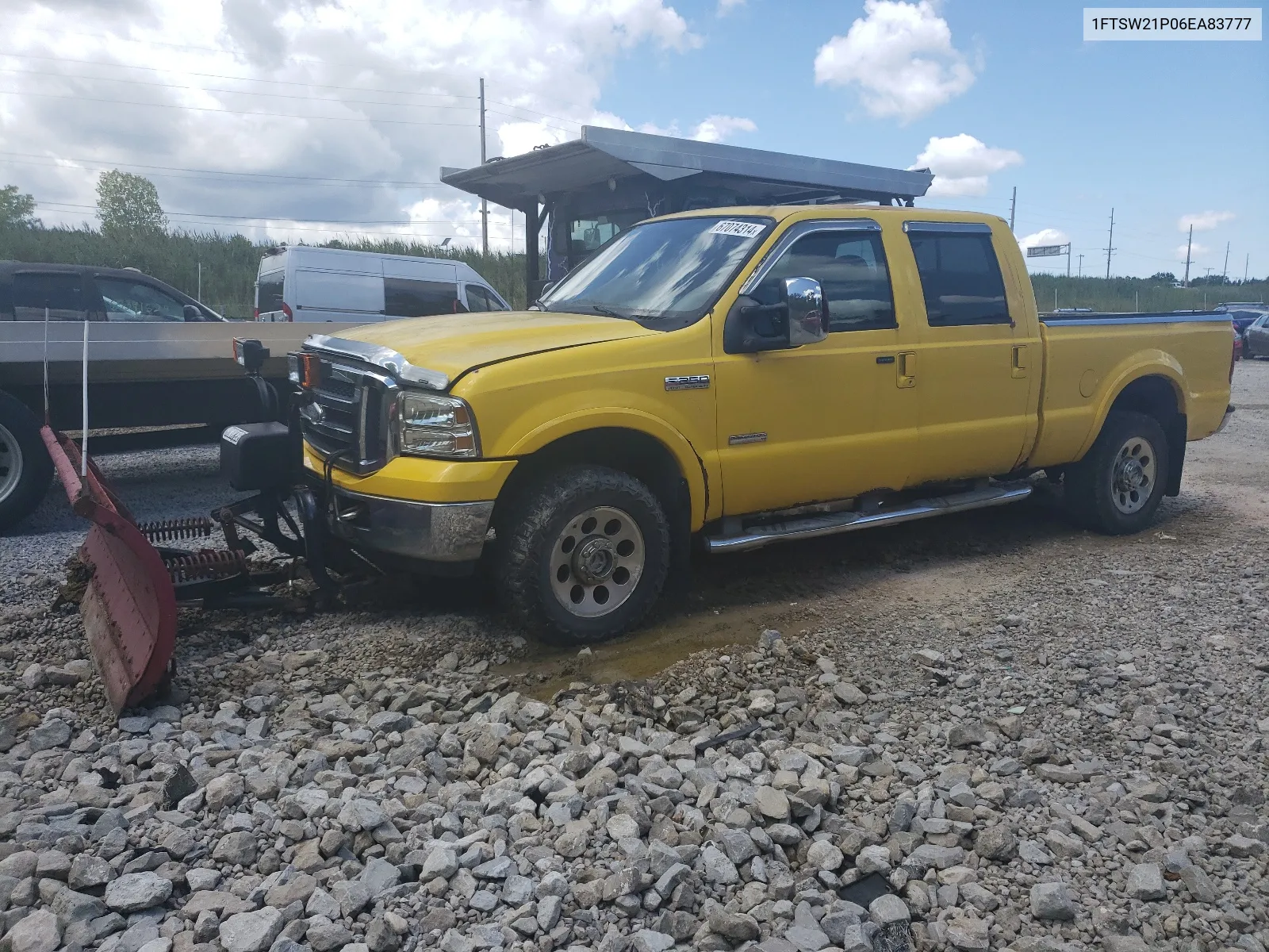 2006 Ford F250 Super Duty VIN: 1FTSW21P06EA83777 Lot: 67074314