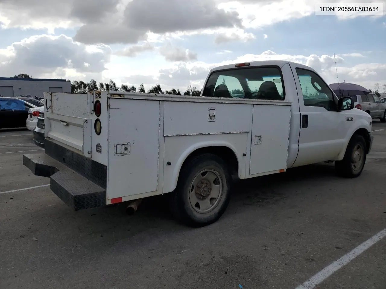 2006 Ford F250 Super Duty VIN: 1FDNF20556EA83654 Lot: 67760174