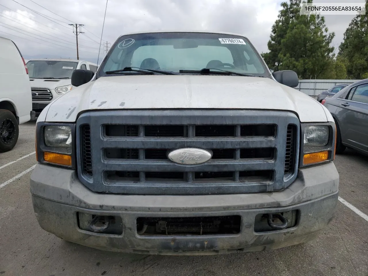 1FDNF20556EA83654 2006 Ford F250 Super Duty