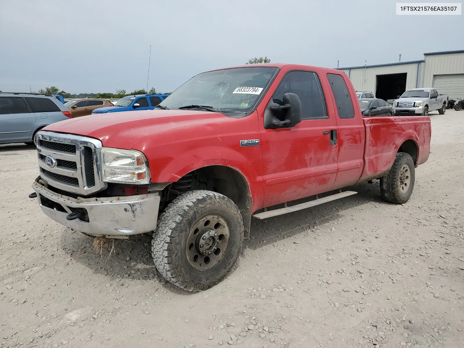 2006 Ford F250 Super Duty VIN: 1FTSX21576EA35107 Lot: 68323794