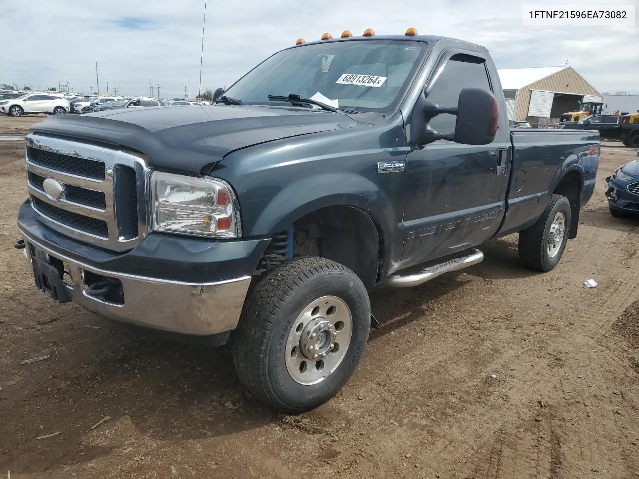 2006 Ford F250 Super Duty VIN: 1FTNF21596EA73082 Lot: 68913264