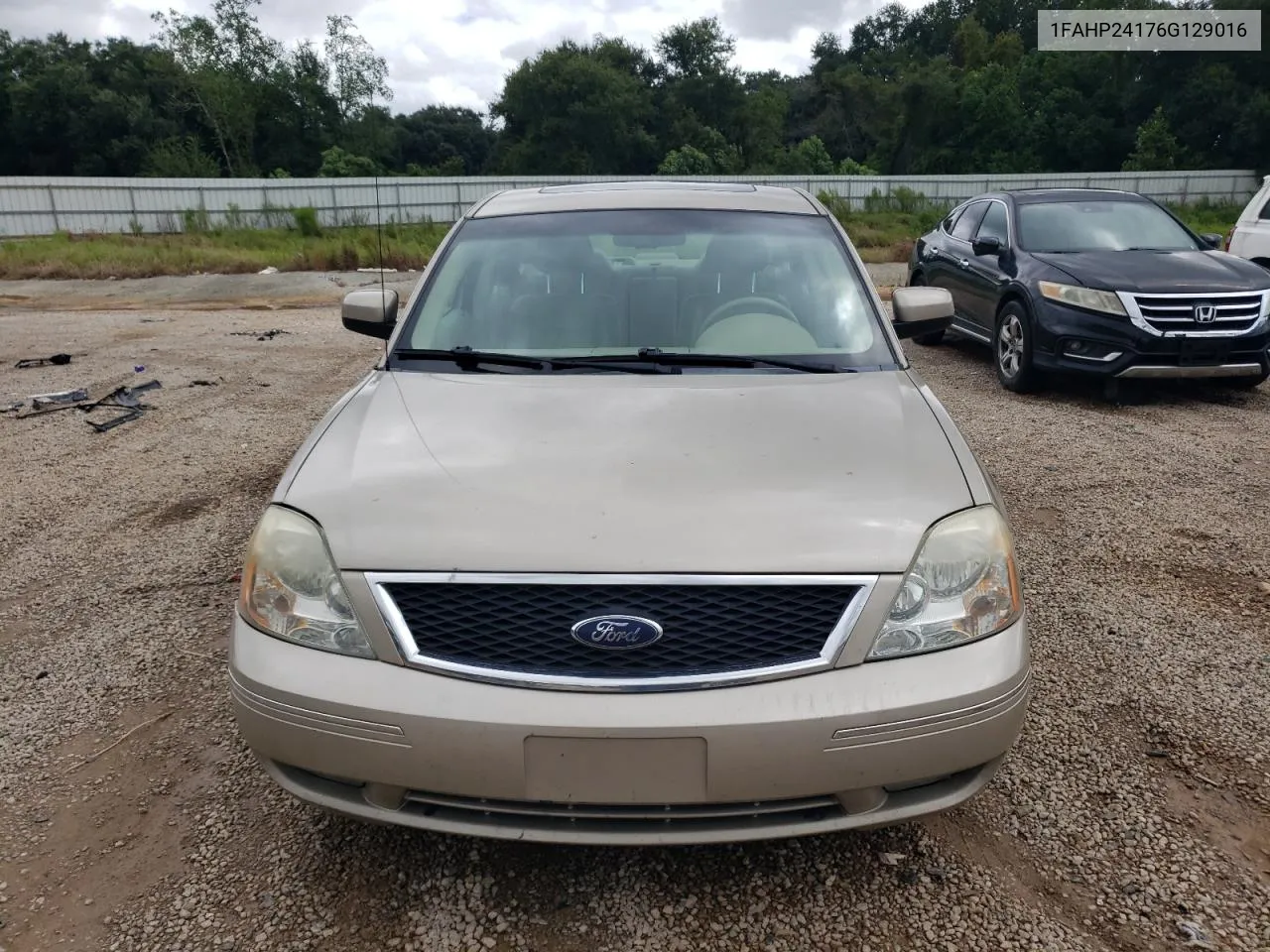 2006 Ford Five Hundred Sel VIN: 1FAHP24176G129016 Lot: 70996694