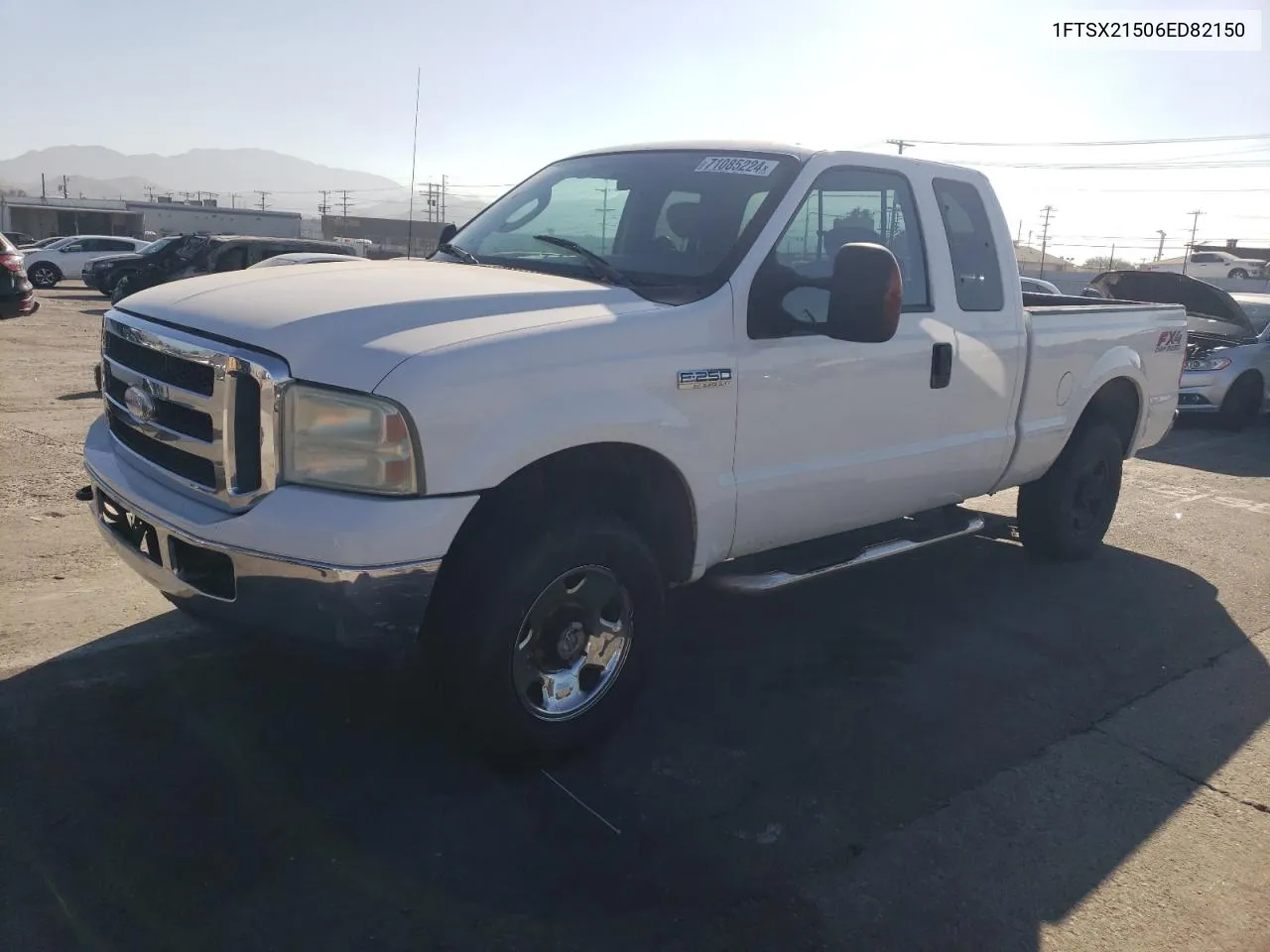 2006 Ford F250 Super Duty VIN: 1FTSX21506ED82150 Lot: 71085224