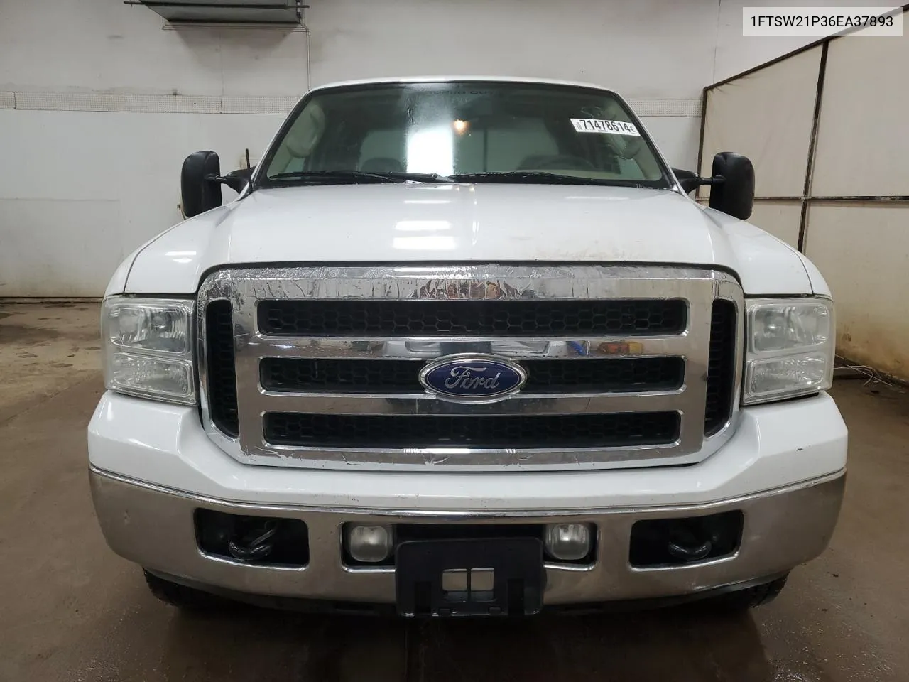 2006 Ford F250 Super Duty VIN: 1FTSW21P36EA37893 Lot: 71478614