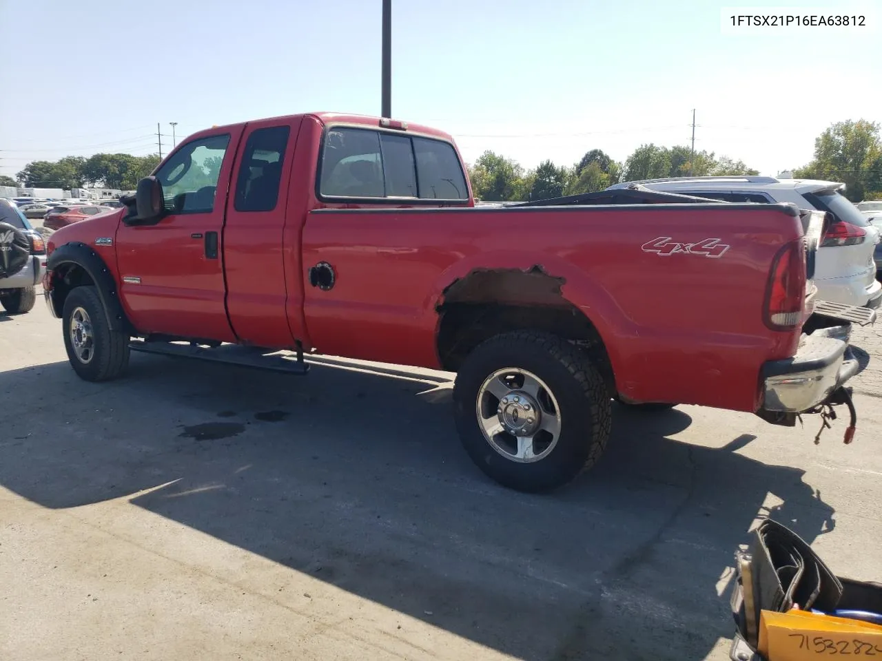 2006 Ford F250 Super Duty VIN: 1FTSX21P16EA63812 Lot: 71708774