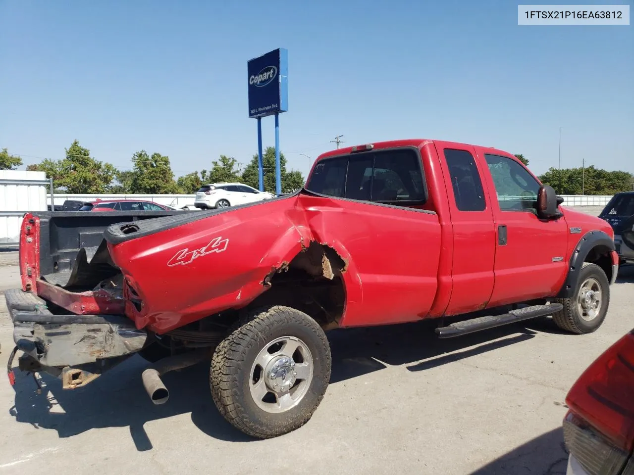 1FTSX21P16EA63812 2006 Ford F250 Super Duty