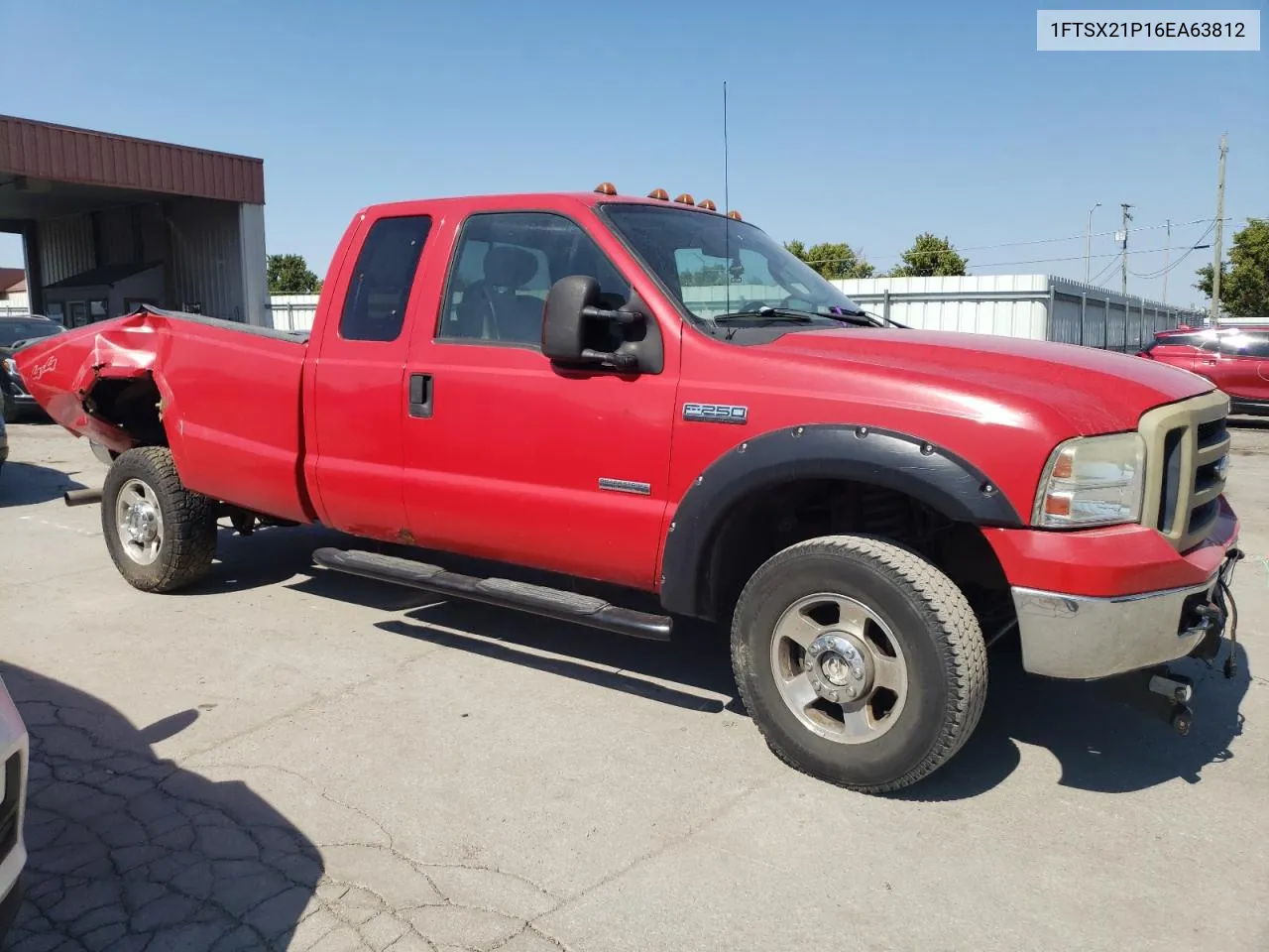 1FTSX21P16EA63812 2006 Ford F250 Super Duty