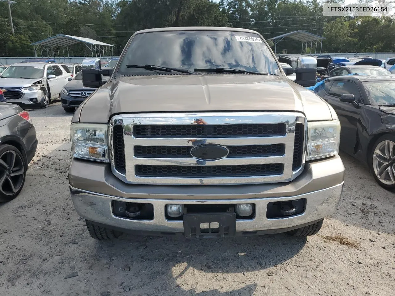 2006 Ford F250 Super Duty VIN: 1FTSX21536ED26154 Lot: 73336954