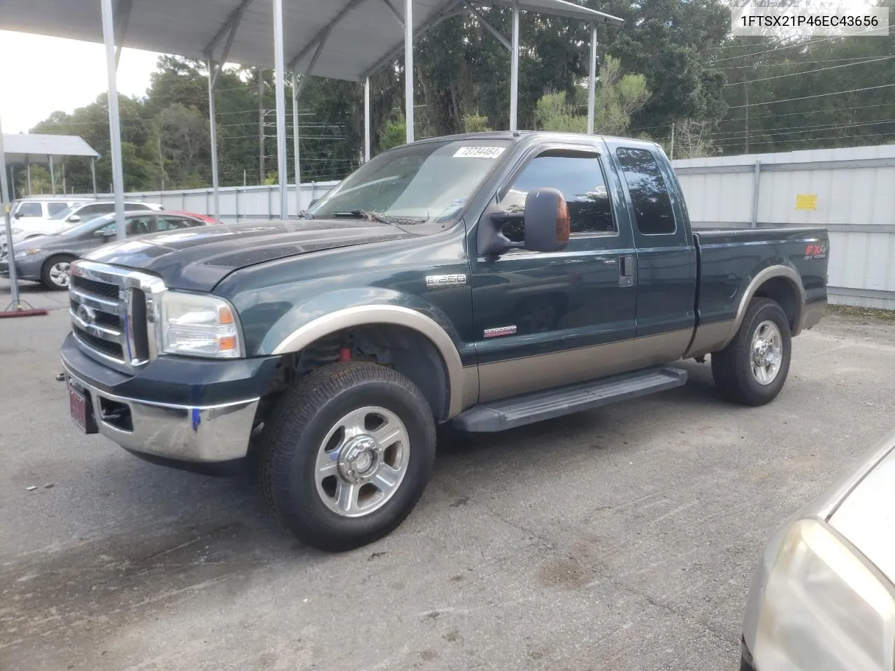 2006 Ford F250 Super Duty VIN: 1FTSX21P46EC43656 Lot: 73734464