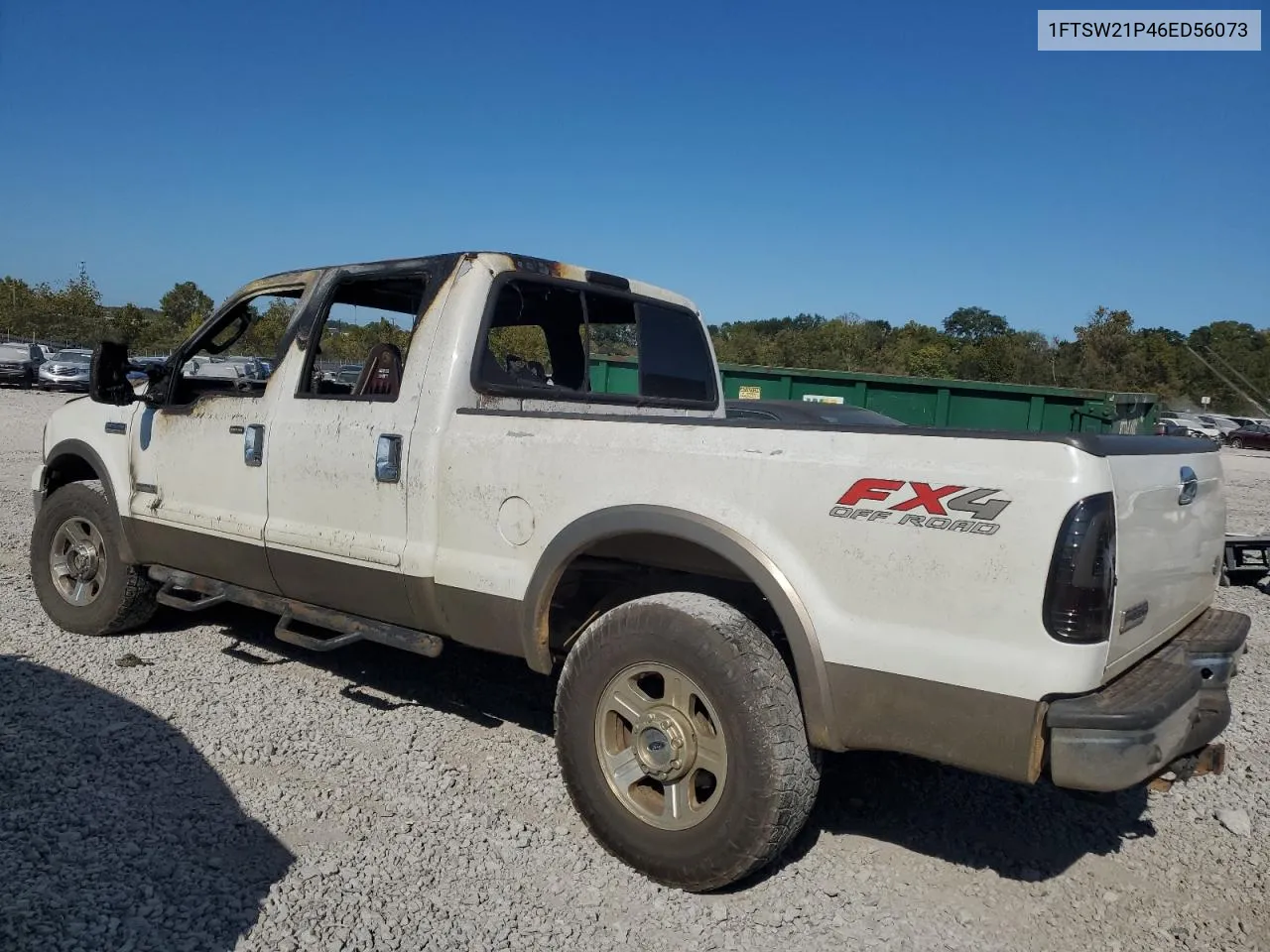 2006 Ford F250 Super Duty VIN: 1FTSW21P46ED56073 Lot: 75378874