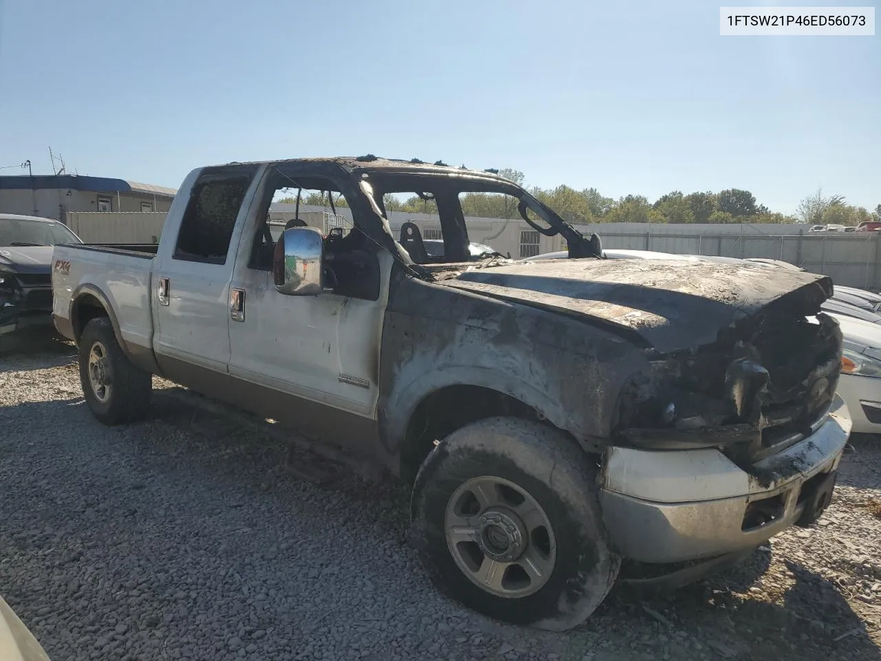 2006 Ford F250 Super Duty VIN: 1FTSW21P46ED56073 Lot: 75378874