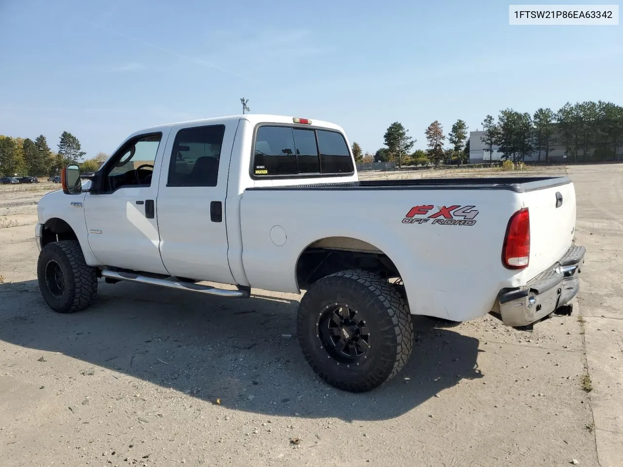 1FTSW21P86EA63342 2006 Ford F250 Super Duty