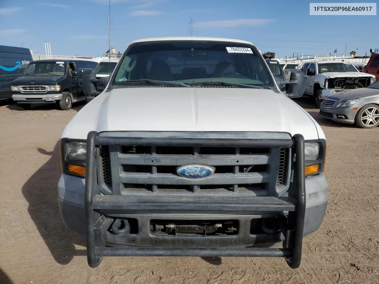 2006 Ford F250 Super Duty VIN: 1FTSX20P96EA60917 Lot: 78422334