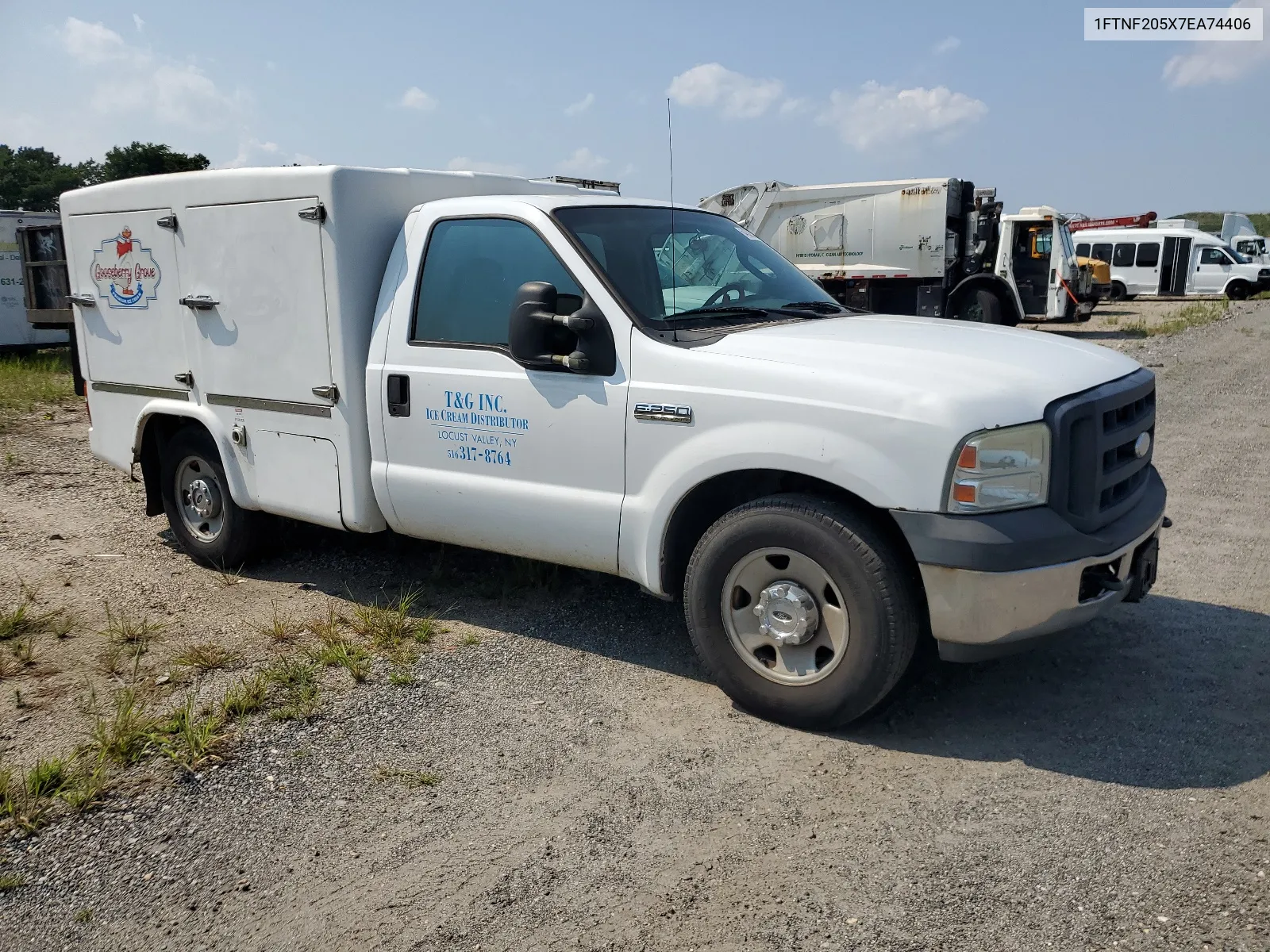 2007 Ford F250 Super Duty VIN: 1FTNF205X7EA74406 Lot: 64302524