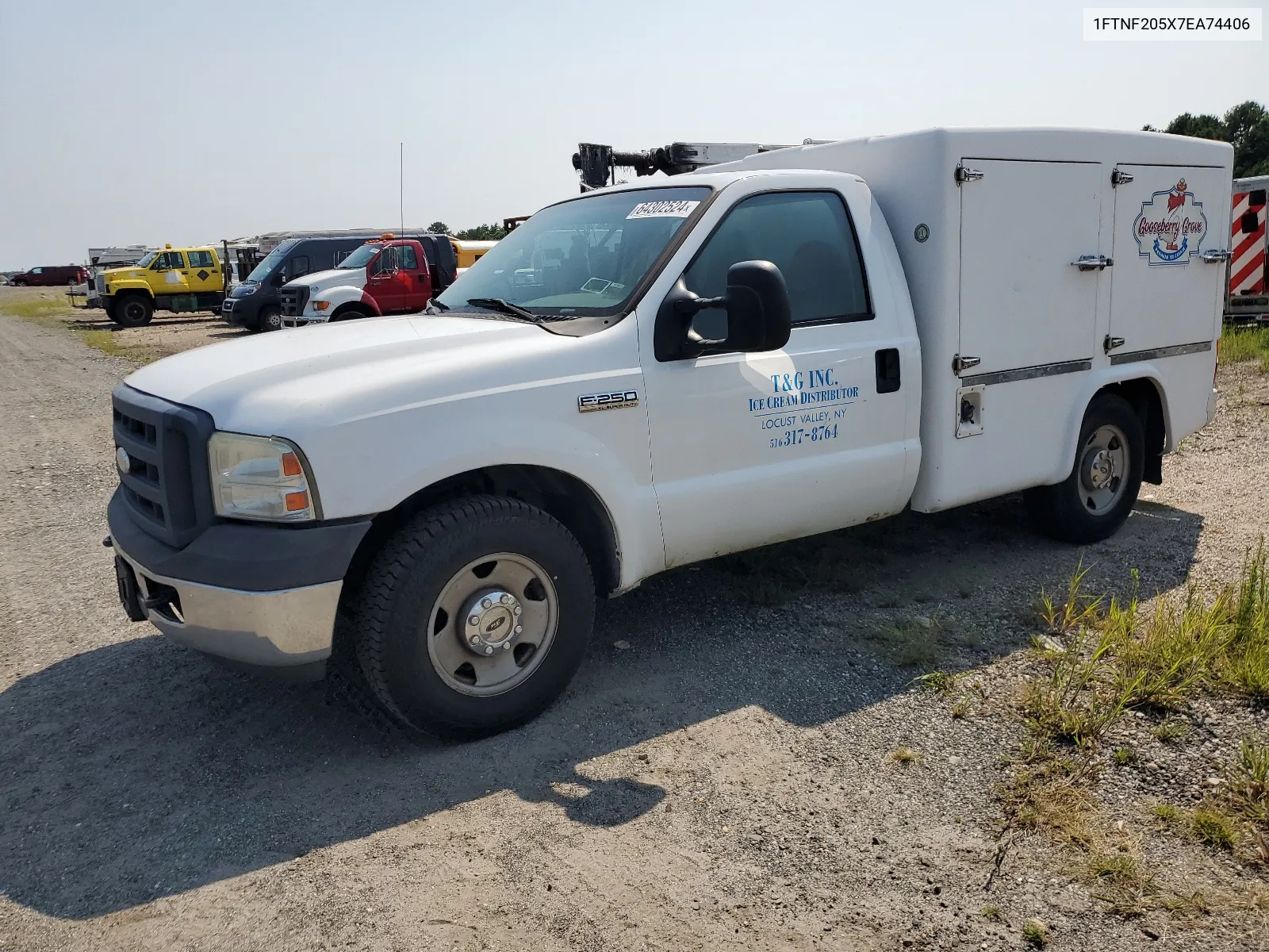 2007 Ford F250 Super Duty VIN: 1FTNF205X7EA74406 Lot: 64302524