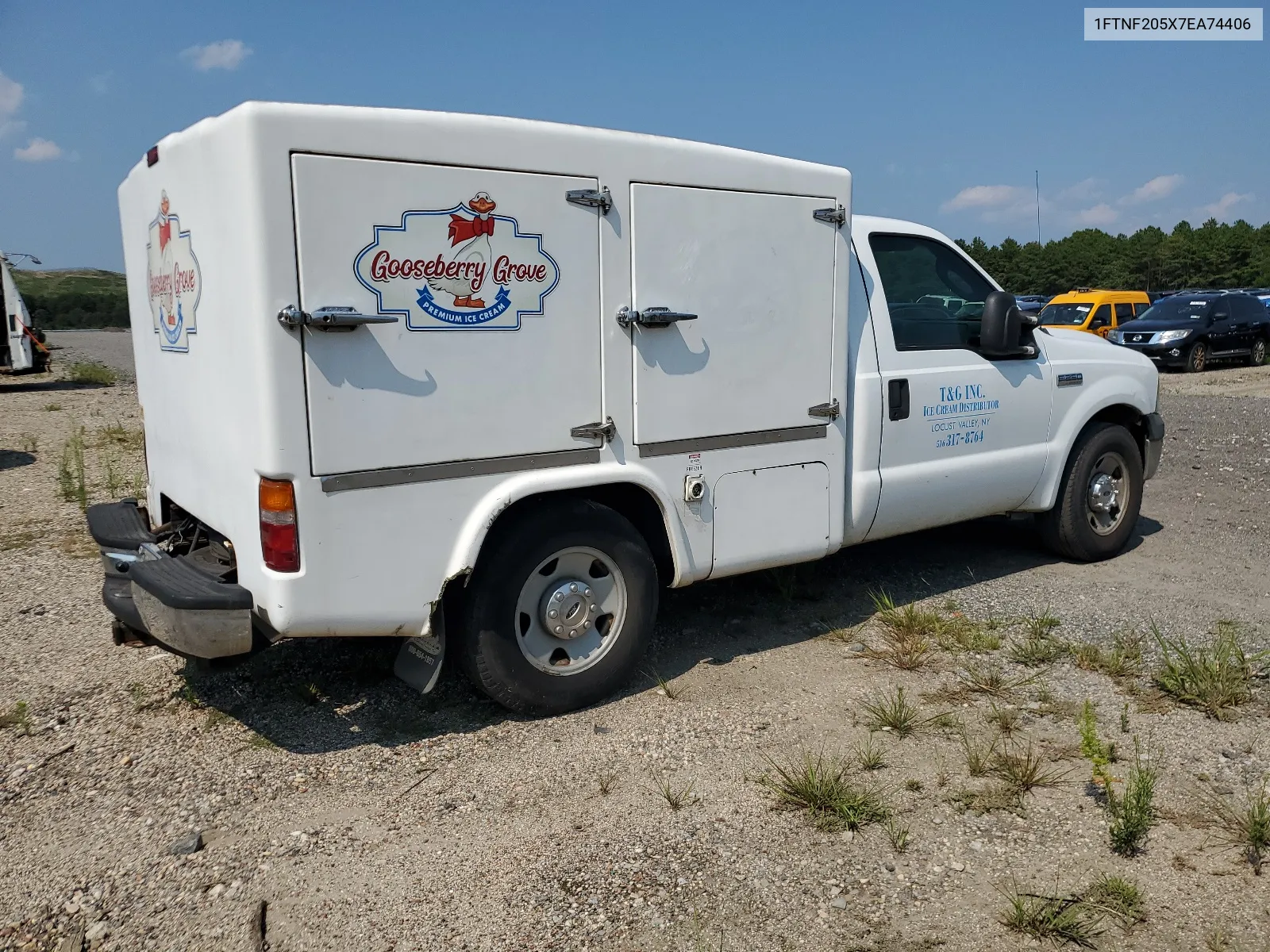 2007 Ford F250 Super Duty VIN: 1FTNF205X7EA74406 Lot: 64302524