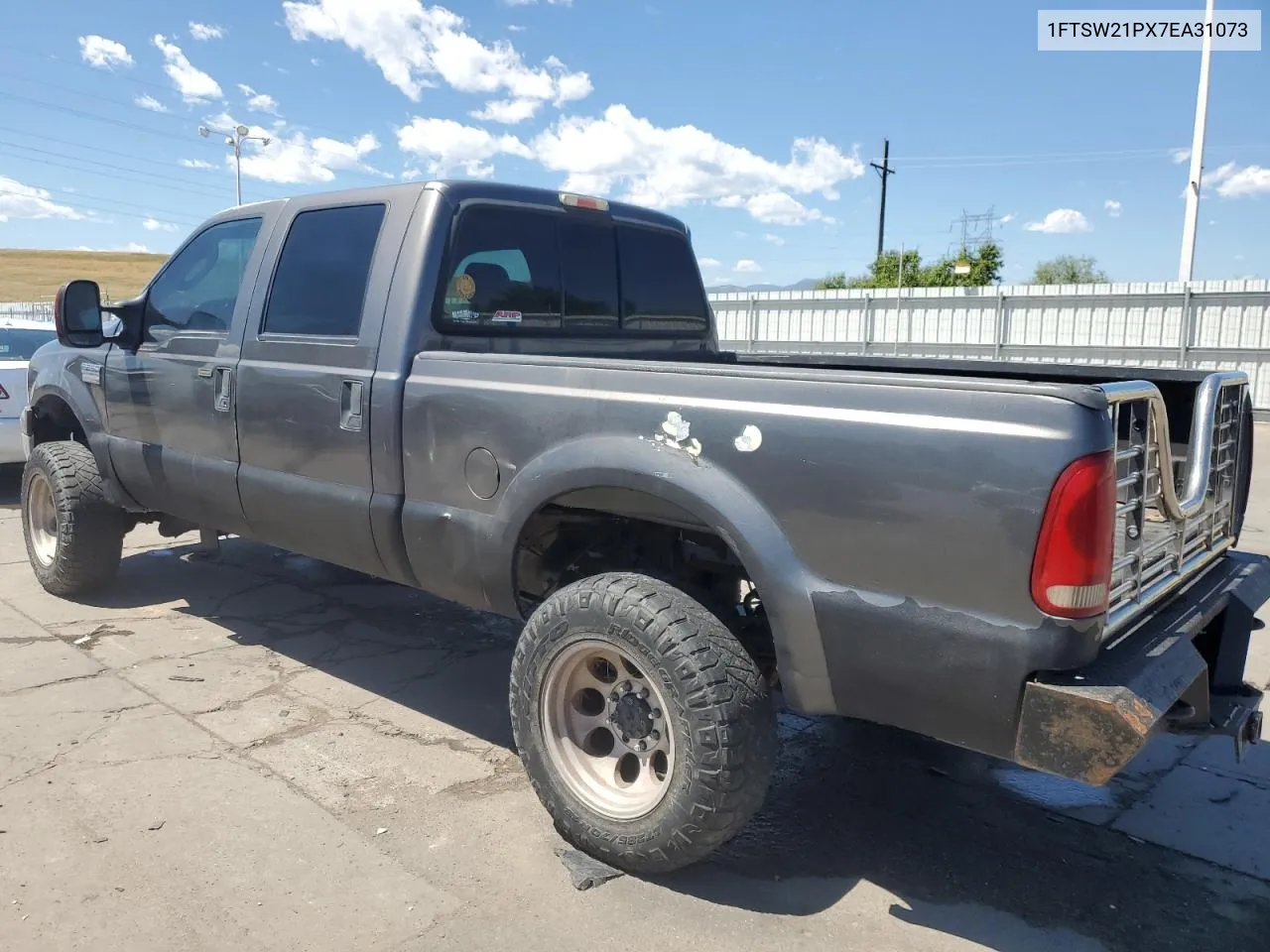 2007 Ford F250 Super Duty VIN: 1FTSW21PX7EA31073 Lot: 66020624