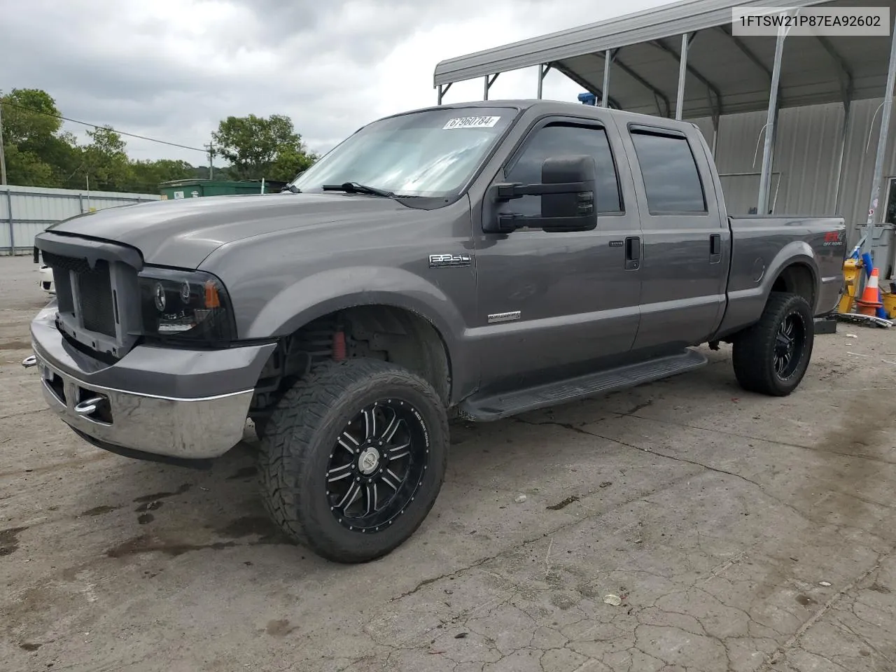 2007 Ford F250 Super Duty VIN: 1FTSW21P87EA92602 Lot: 67960784