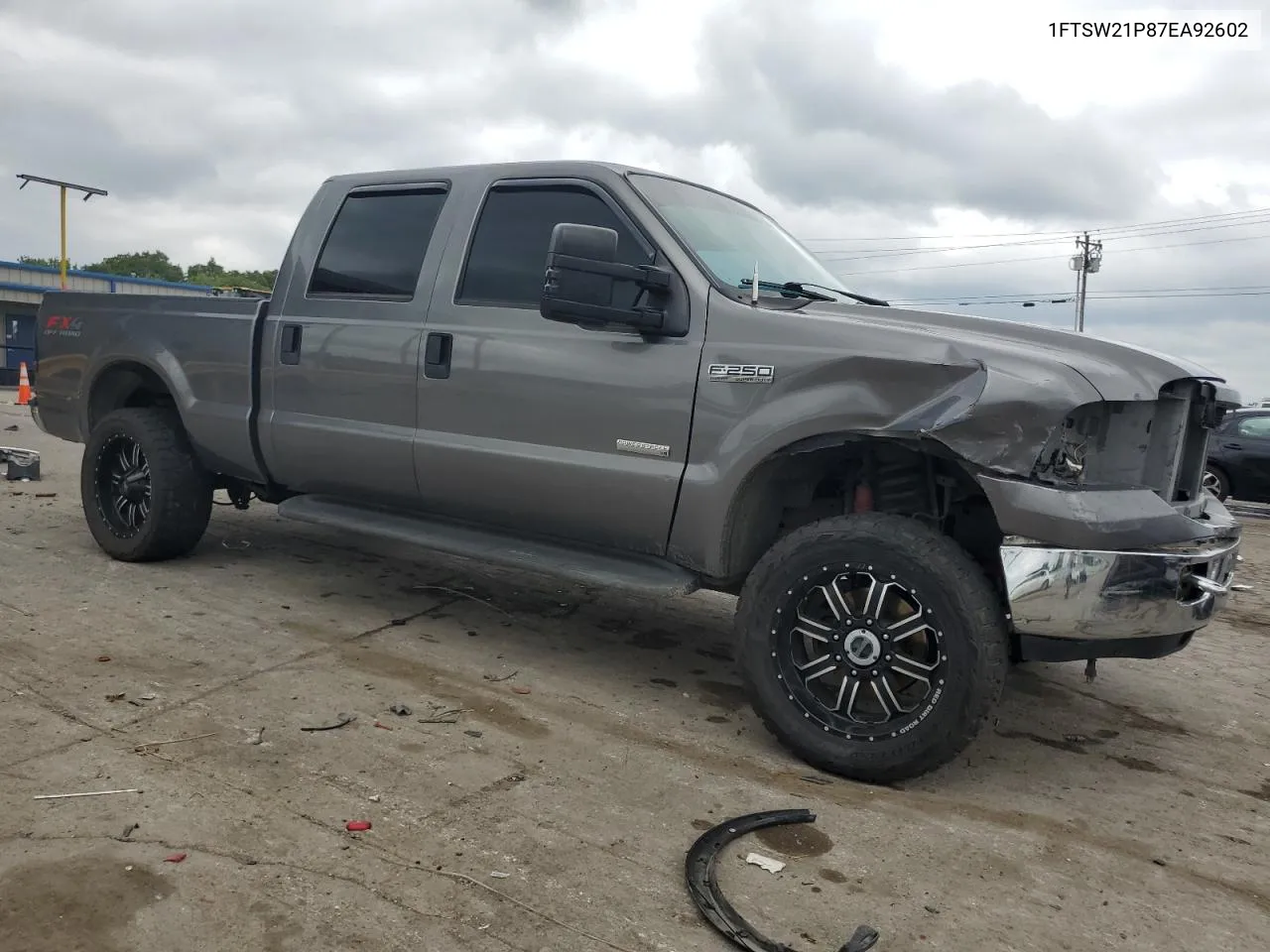 1FTSW21P87EA92602 2007 Ford F250 Super Duty