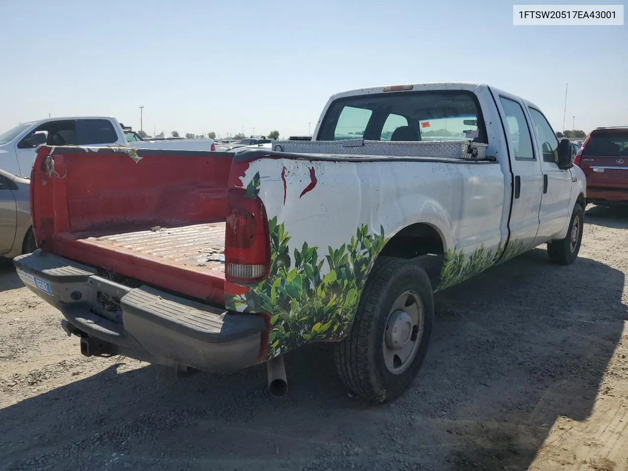 2007 Ford F250 Super Duty VIN: 1FTSW20517EA43001 Lot: 69480094