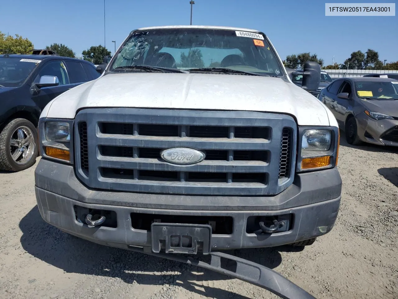 1FTSW20517EA43001 2007 Ford F250 Super Duty