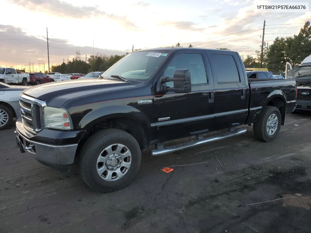 2007 Ford F250 Super Duty VIN: 1FTSW21P57EA66376 Lot: 70038414