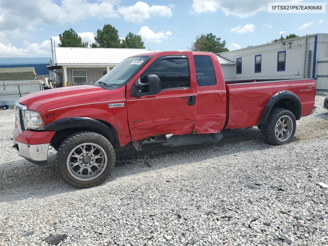 2007 Ford F250 Super Duty VIN: 1FTSX21P67EA90683 Lot: 70323584