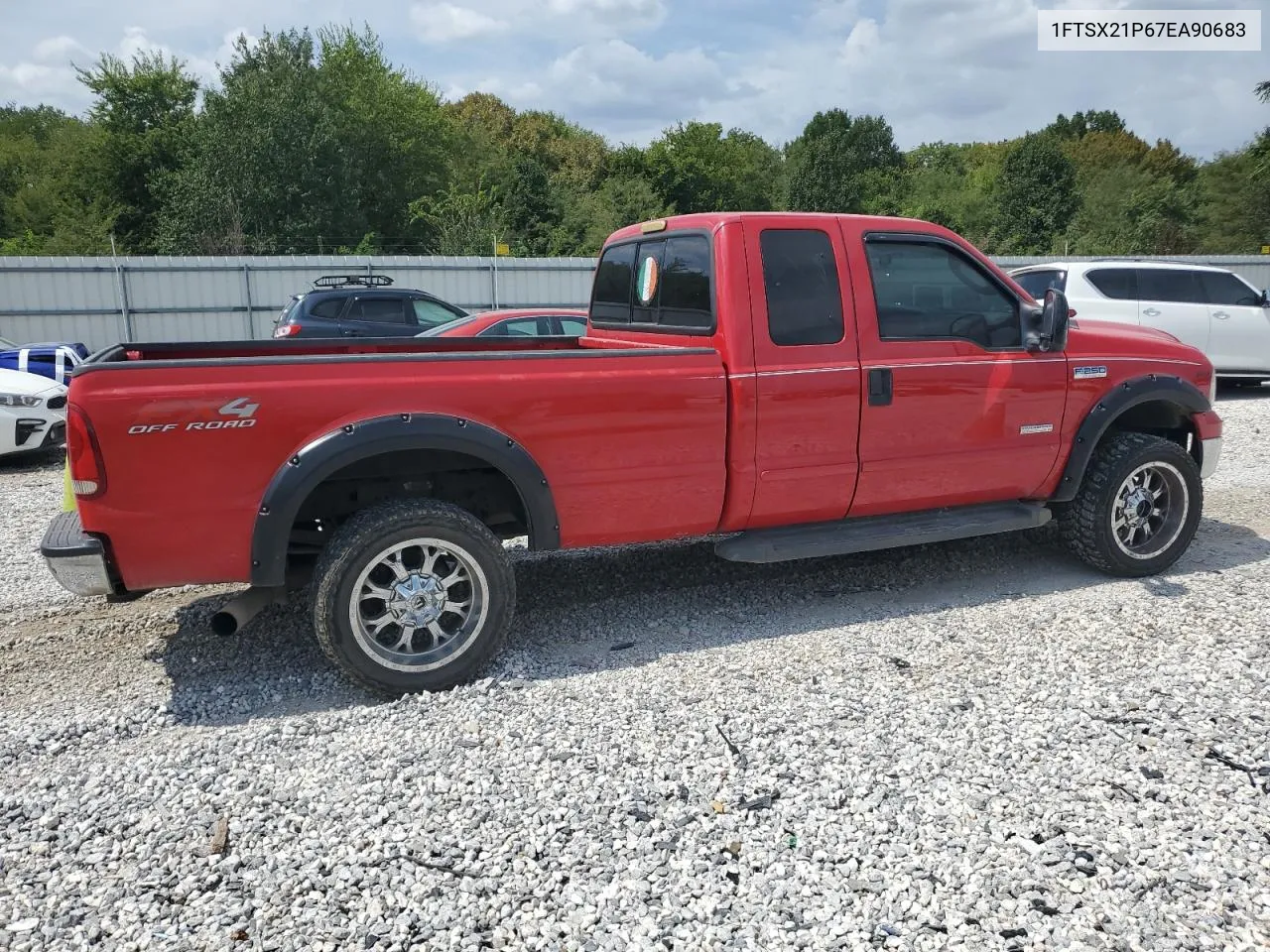 1FTSX21P67EA90683 2007 Ford F250 Super Duty