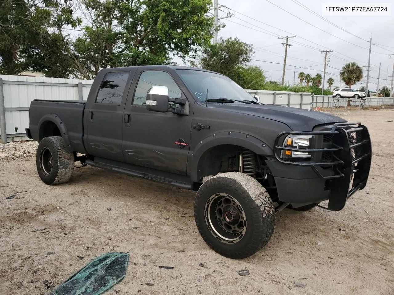 2007 Ford F250 Super Duty VIN: 1FTSW21P77EA67724 Lot: 71626984