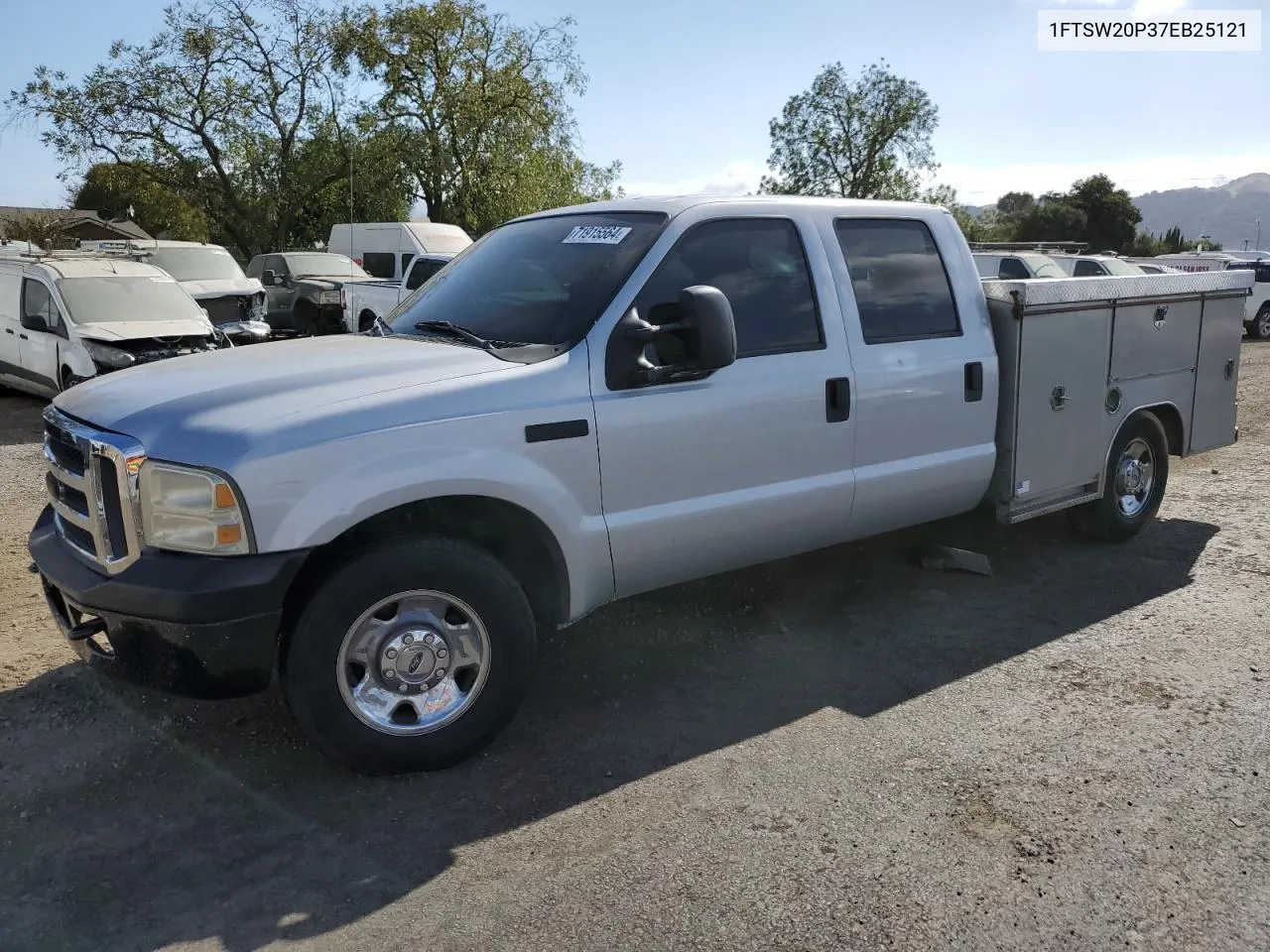 1FTSW20P37EB25121 2007 Ford F250 Super Duty