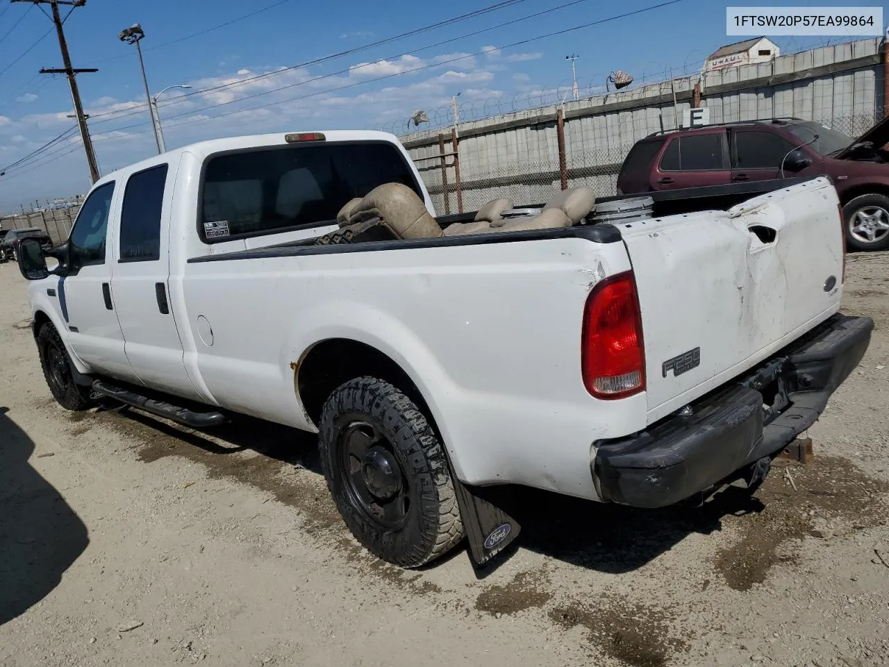 2007 Ford F250 Super Duty VIN: 1FTSW20P57EA99864 Lot: 74300594