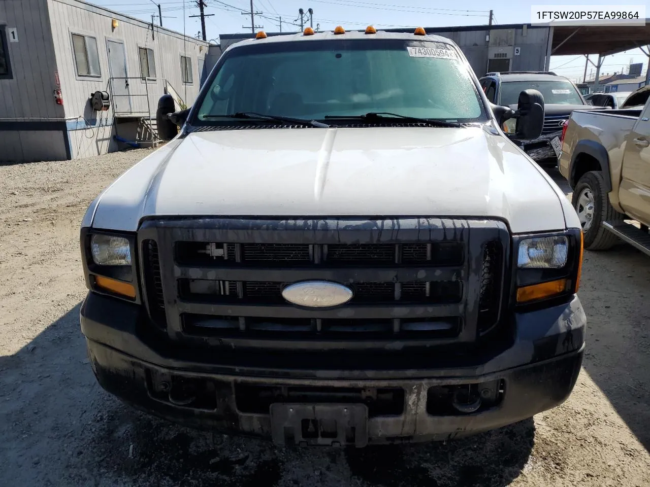 2007 Ford F250 Super Duty VIN: 1FTSW20P57EA99864 Lot: 74300594