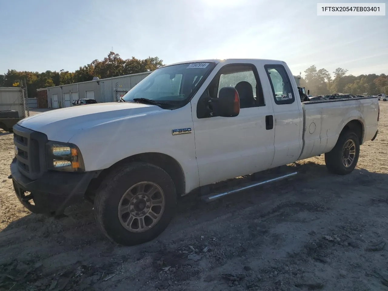 2007 Ford F250 Super Duty VIN: 1FTSX20547EB03401 Lot: 77347914