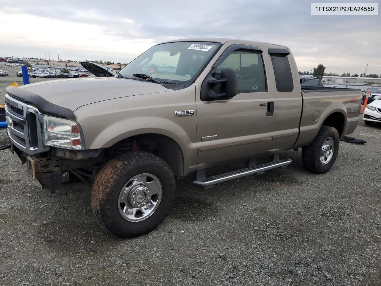 2007 Ford F250 Super Duty VIN: 1FTSX21P97EA24550 Lot: 79996054