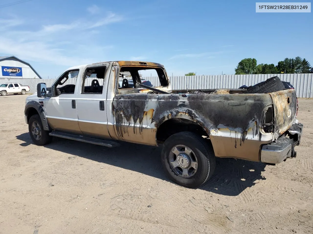 1FTSW21R28EB31249 2008 Ford F250 Super Duty