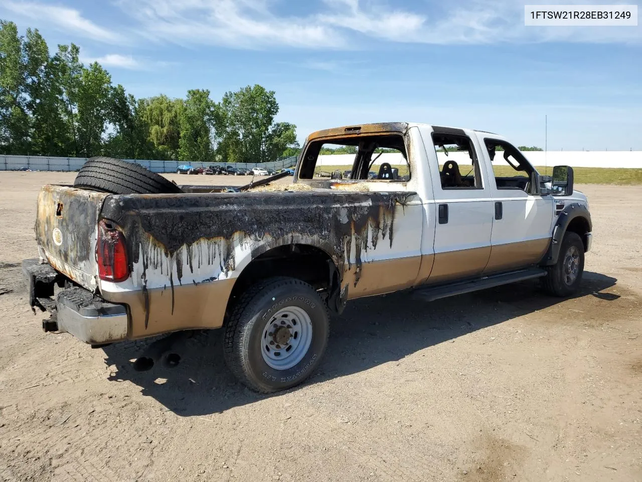 2008 Ford F250 Super Duty VIN: 1FTSW21R28EB31249 Lot: 56050544