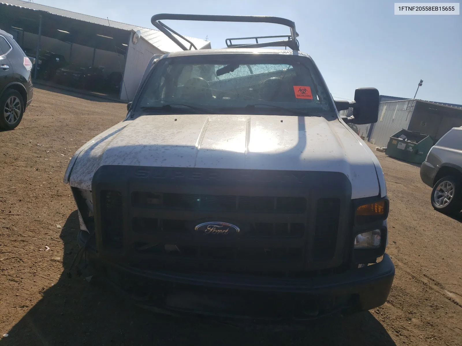 1FTNF20558EB15655 2008 Ford F250 Super Duty