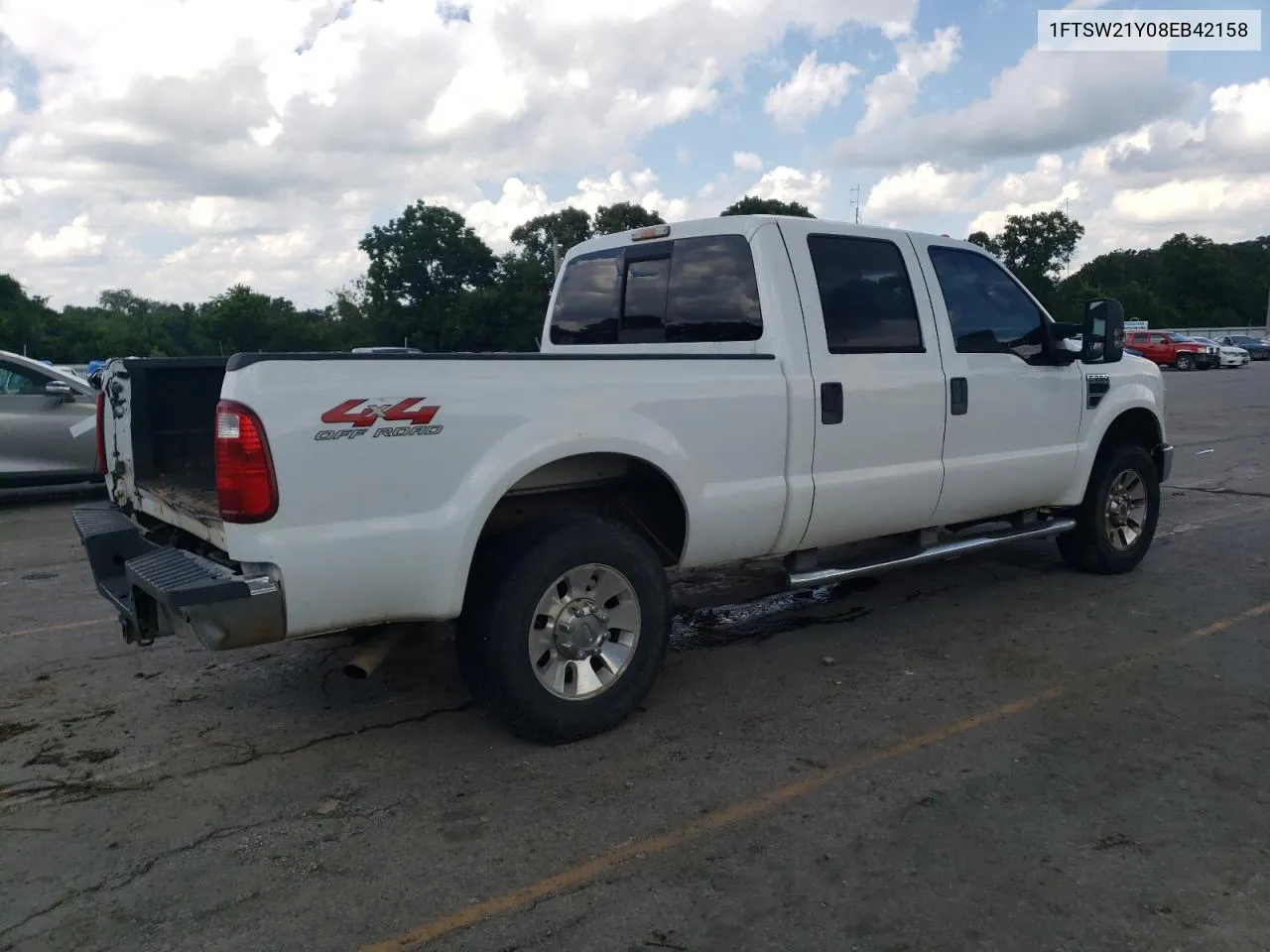 2008 Ford F250 Super Duty VIN: 1FTSW21Y08EB42158 Lot: 59068484