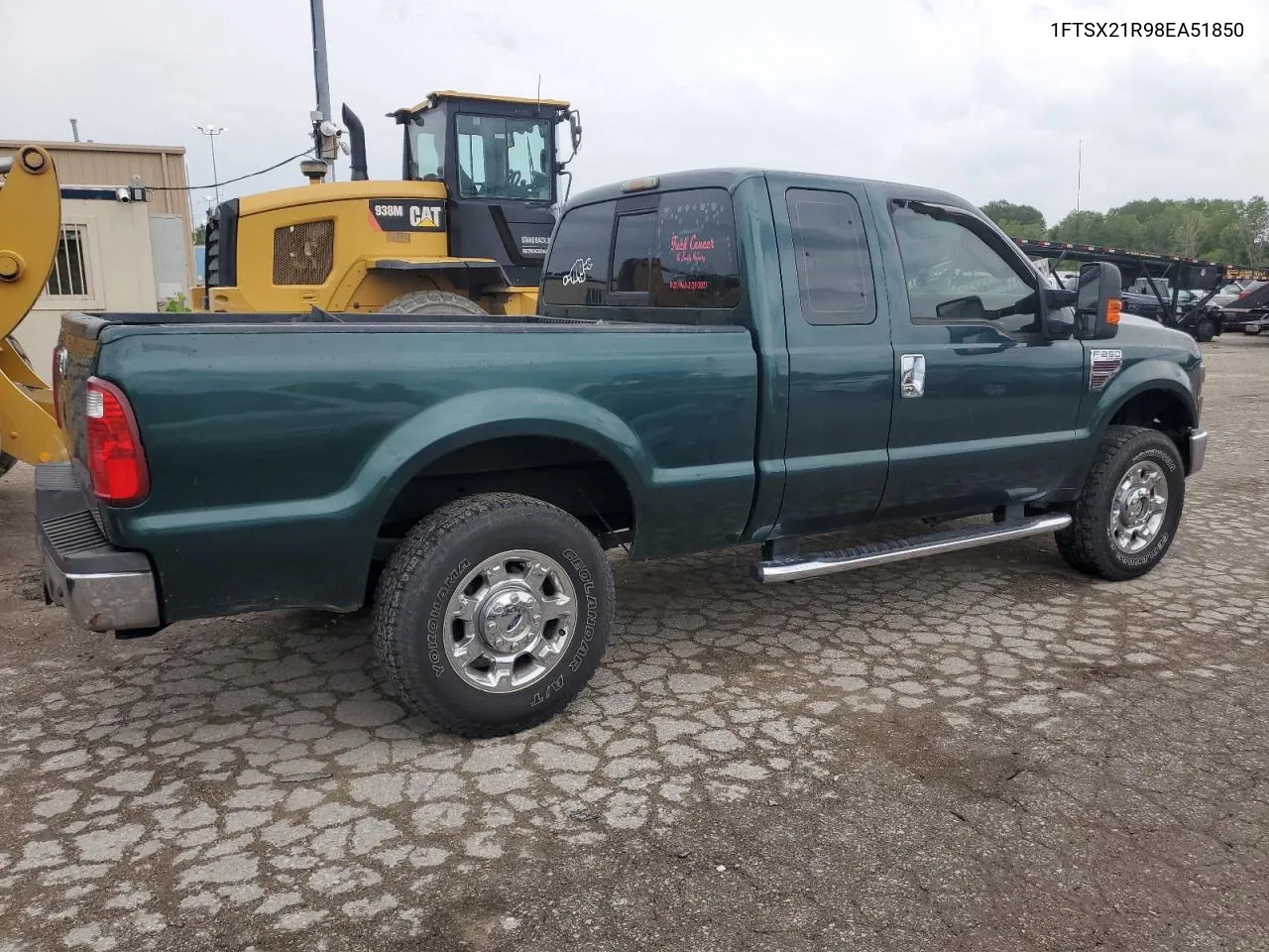 2008 Ford F250 Super Duty VIN: 1FTSX21R98EA51850 Lot: 61334104