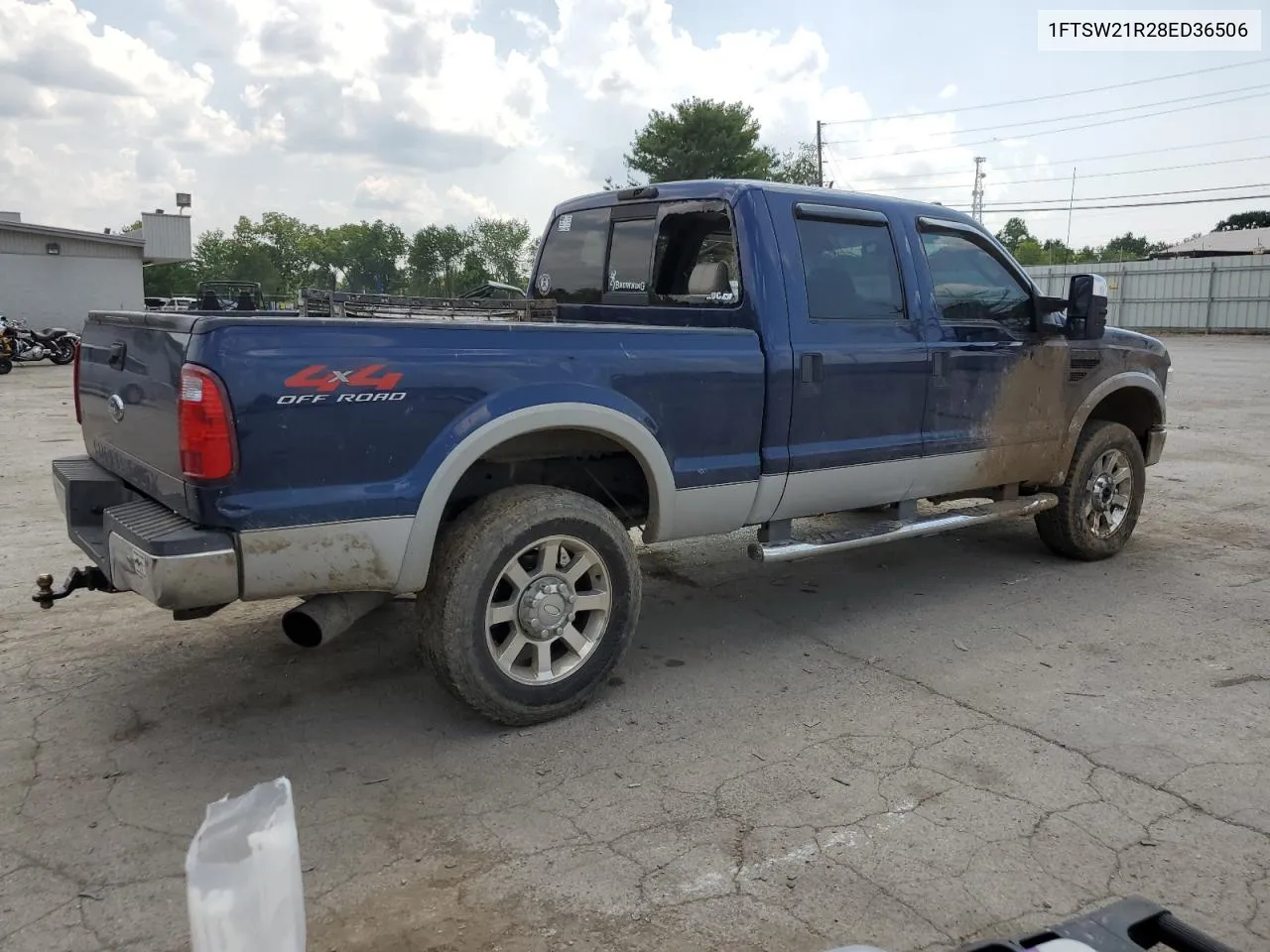 2008 Ford F250 Super Duty VIN: 1FTSW21R28ED36506 Lot: 63006284