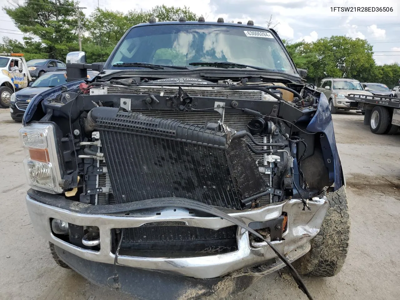 2008 Ford F250 Super Duty VIN: 1FTSW21R28ED36506 Lot: 63006284