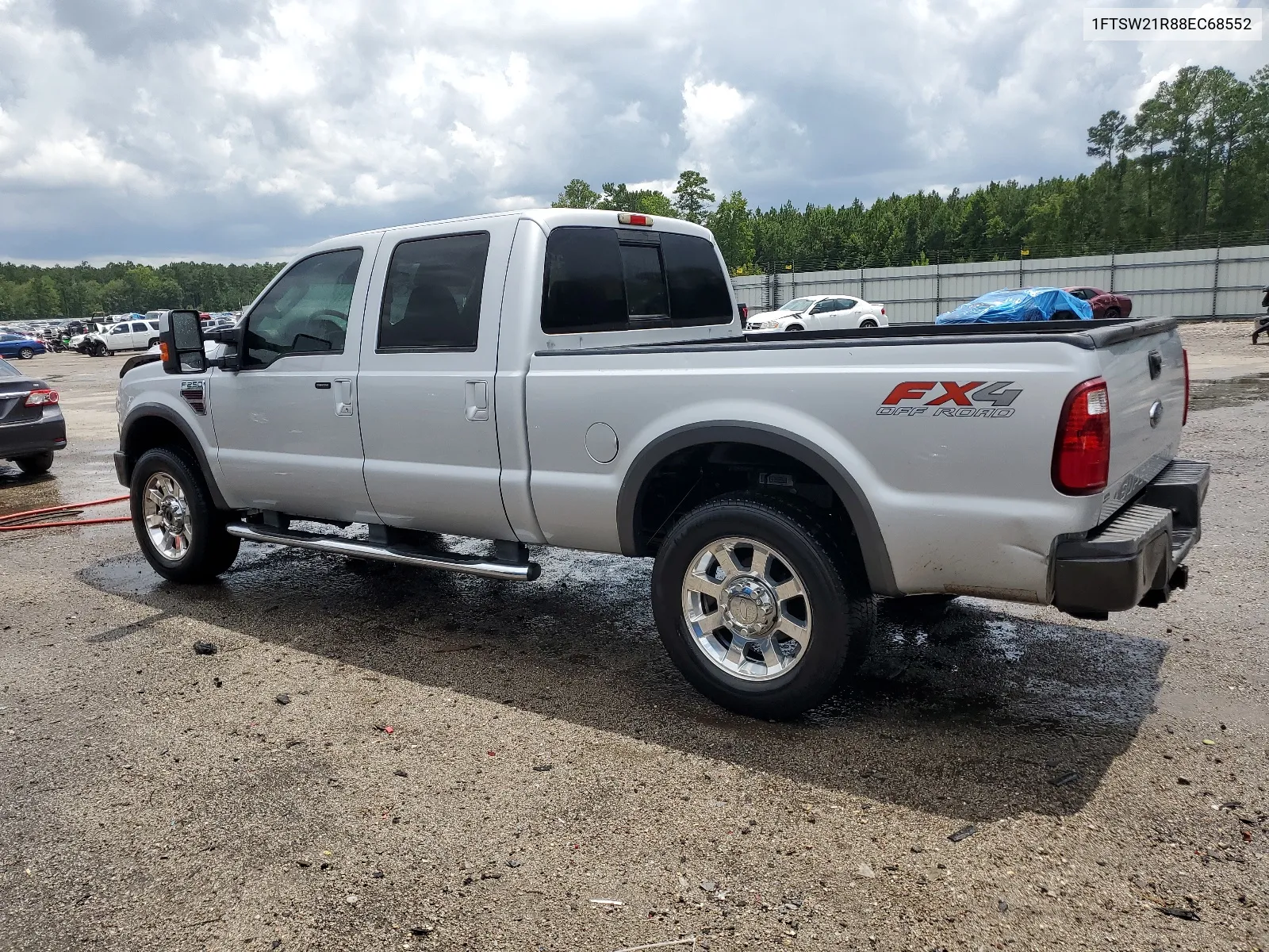 2008 Ford F250 Super Duty VIN: 1FTSW21R88EC68552 Lot: 63511134