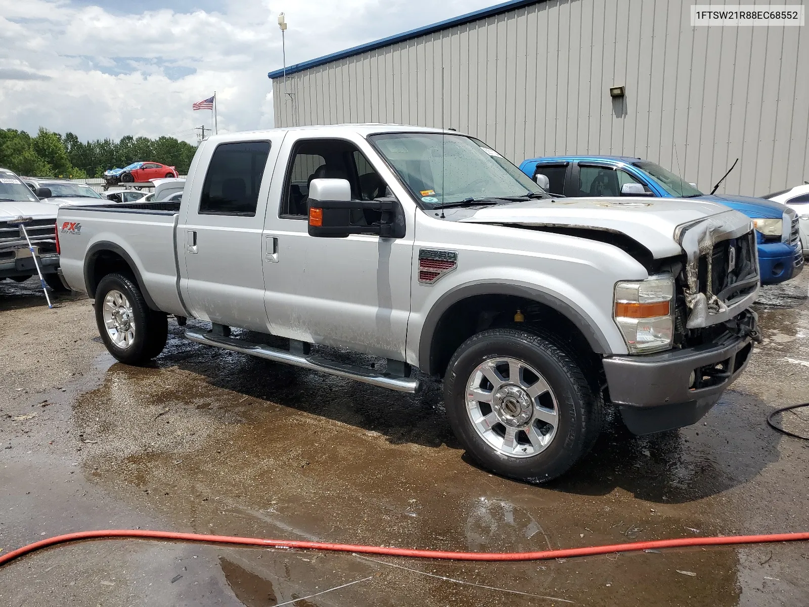 2008 Ford F250 Super Duty VIN: 1FTSW21R88EC68552 Lot: 63511134