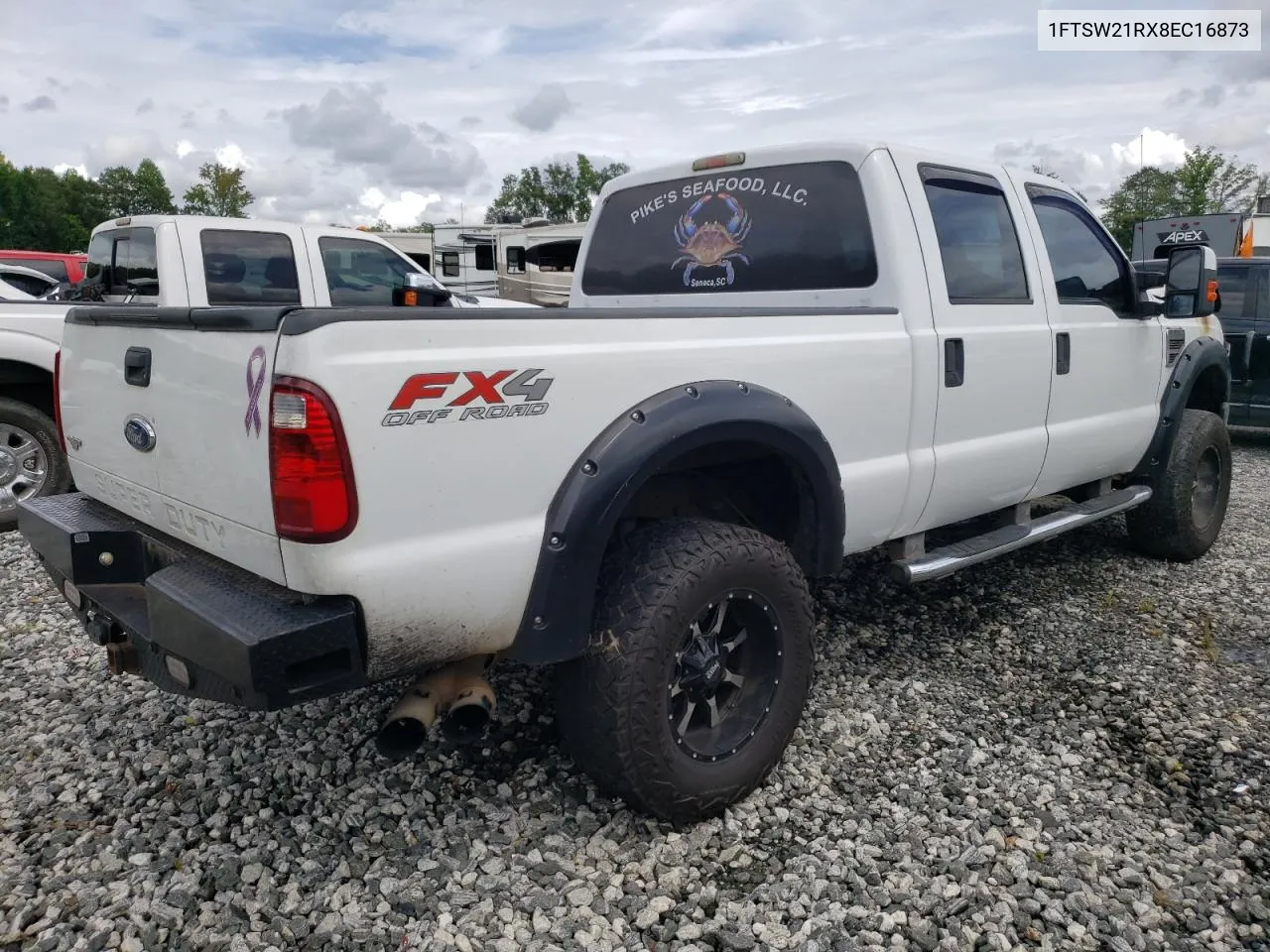 2008 Ford F250 Super Duty VIN: 1FTSW21RX8EC16873 Lot: 64423444