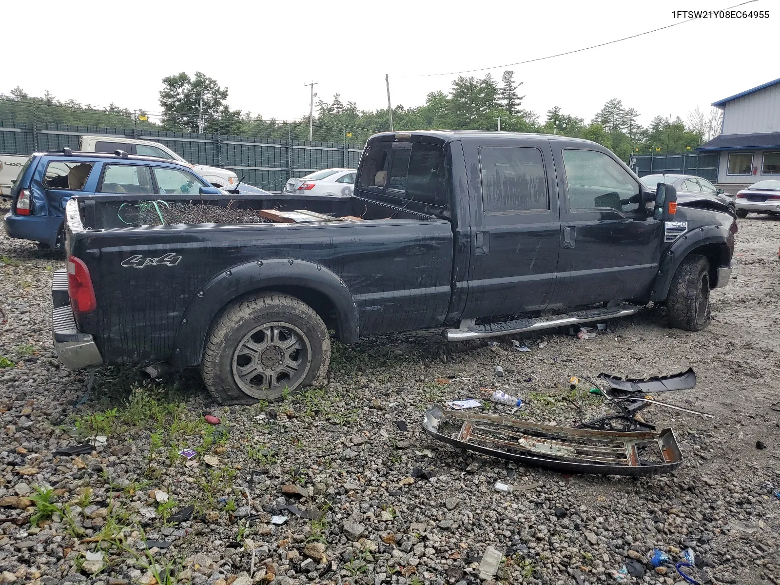 2008 Ford F250 Super Duty VIN: 1FTSW21Y08EC64955 Lot: 64543014