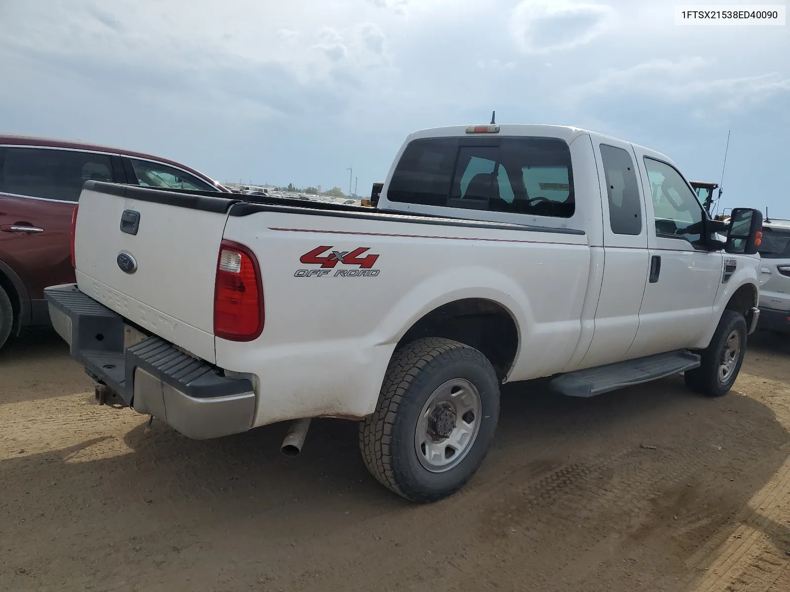 1FTSX21538ED40090 2008 Ford F250 Super Duty