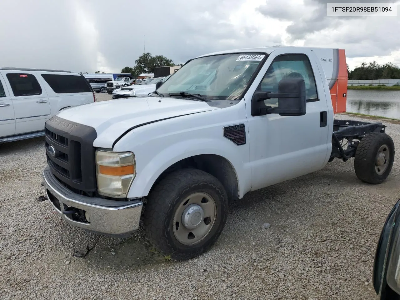 2008 Ford F250 Super Duty VIN: 1FTSF20R98EB51094 Lot: 65435664