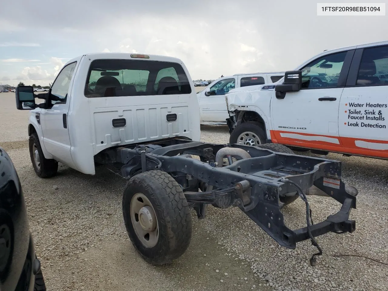 2008 Ford F250 Super Duty VIN: 1FTSF20R98EB51094 Lot: 65435664