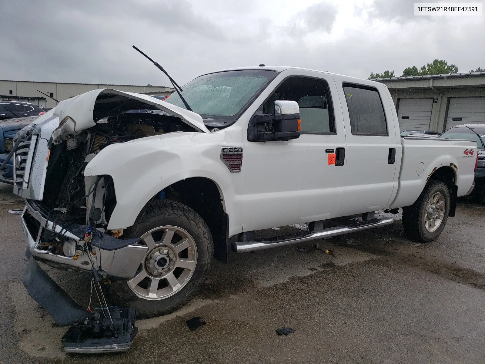 2008 Ford F250 Super Duty VIN: 1FTSW21R48EE47591 Lot: 65706504