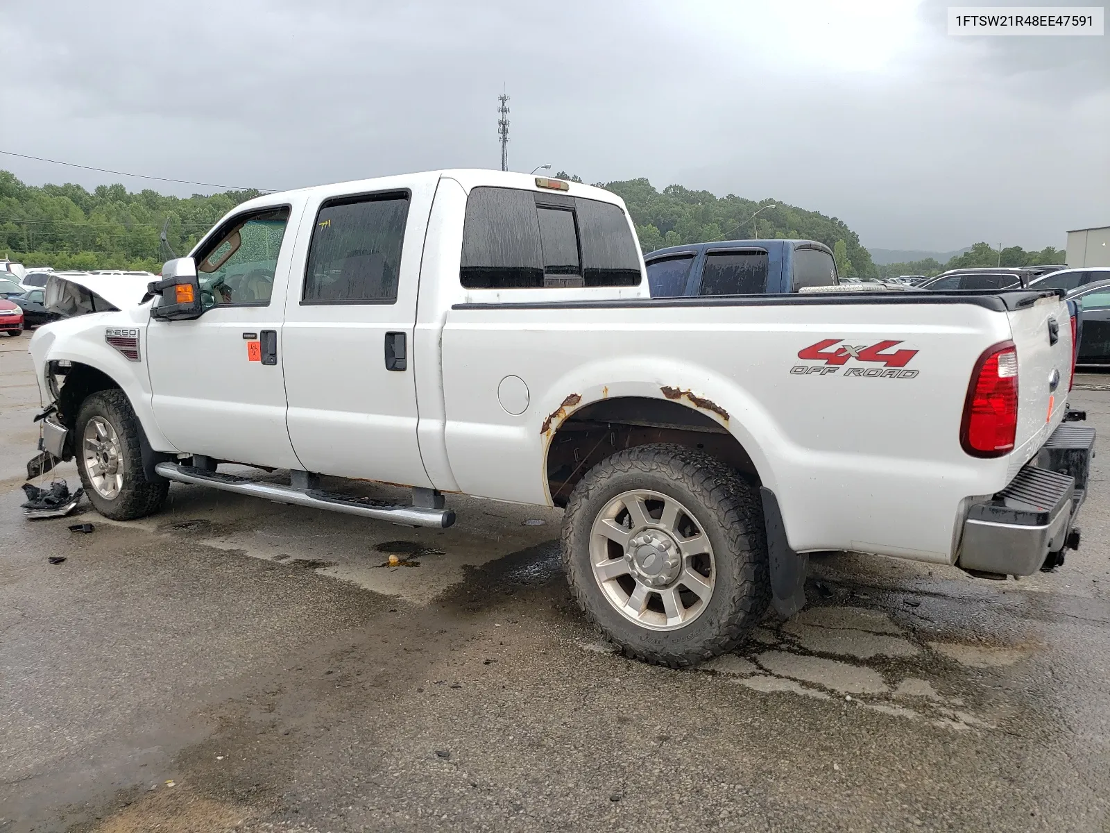 2008 Ford F250 Super Duty VIN: 1FTSW21R48EE47591 Lot: 65706504